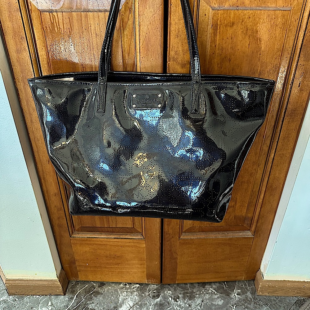 Kate Spade Sophie Camellia Street Patent Tote
